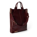 ECCO Tote Soft NS Shine Pebbled Leather 