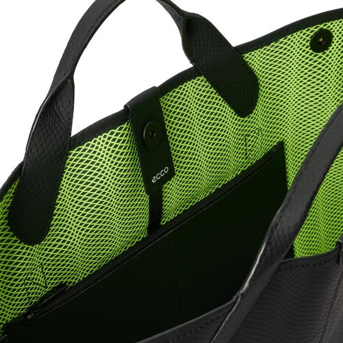 ECCO Tote Soft EW L Ripstop Leather Bag 