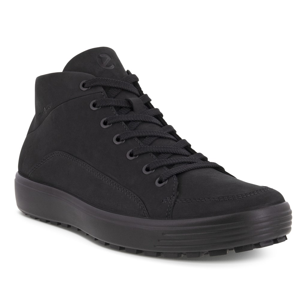 ECCO Soft 7 Tred M Black Oil Nubuck