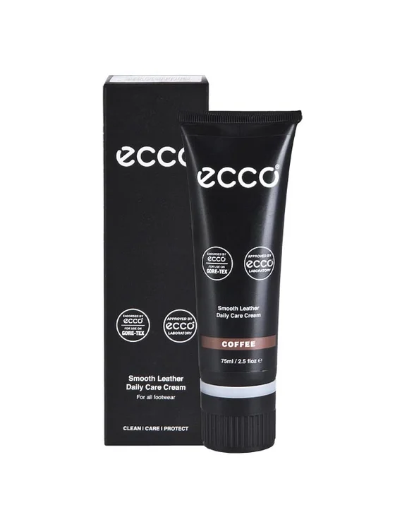 ECCO Smooth Leather Care Cream (Coffee)