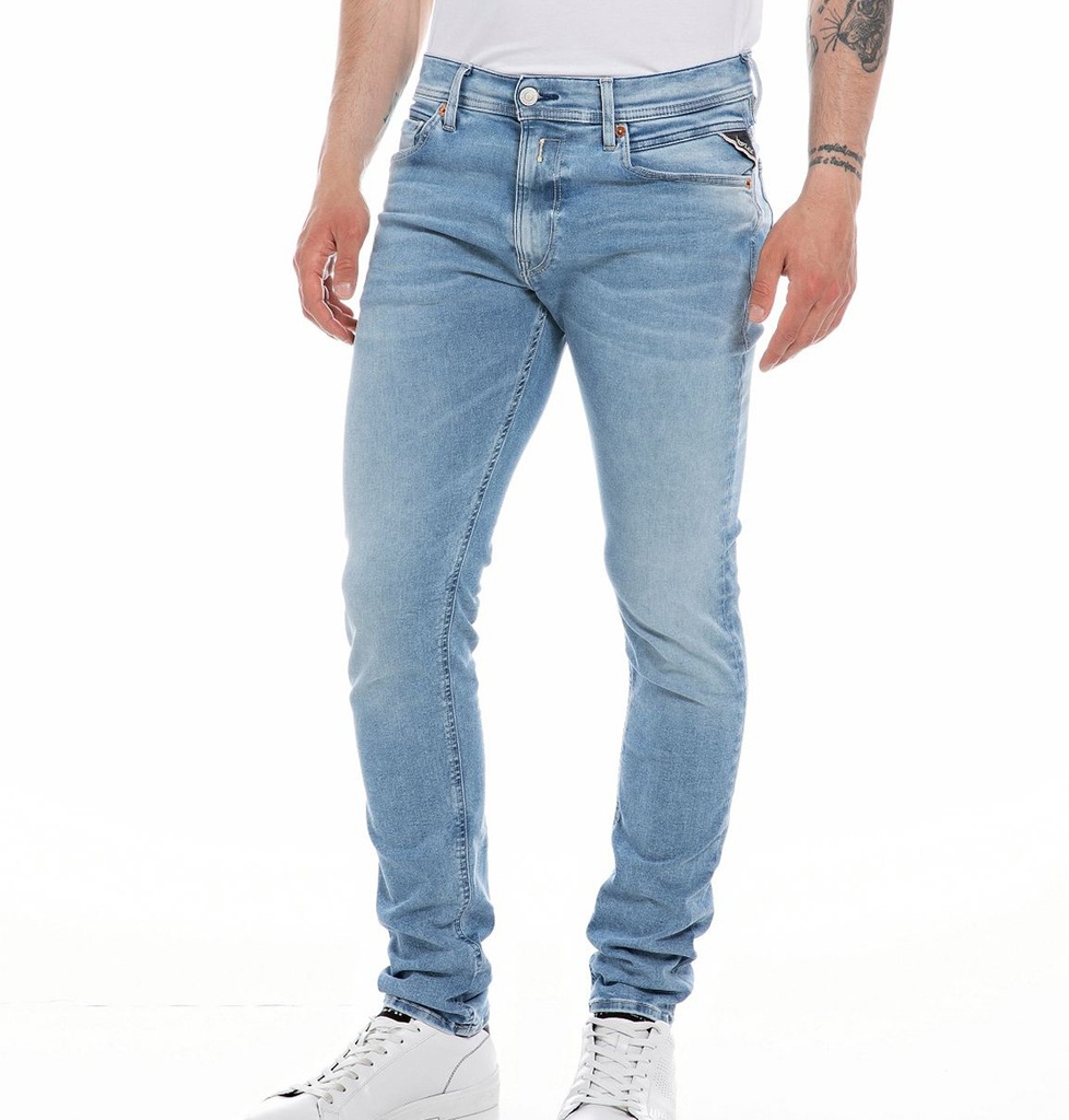 REPLAY M Skinny JONDRILL Hyperflex Original Stretch Denim