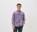 REPLAY M SHIRT Camicia INDIGO CHECKED COTTON