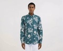 Camicia ALL OVER PRINTED COTTON/VISCOSE MUSLIN