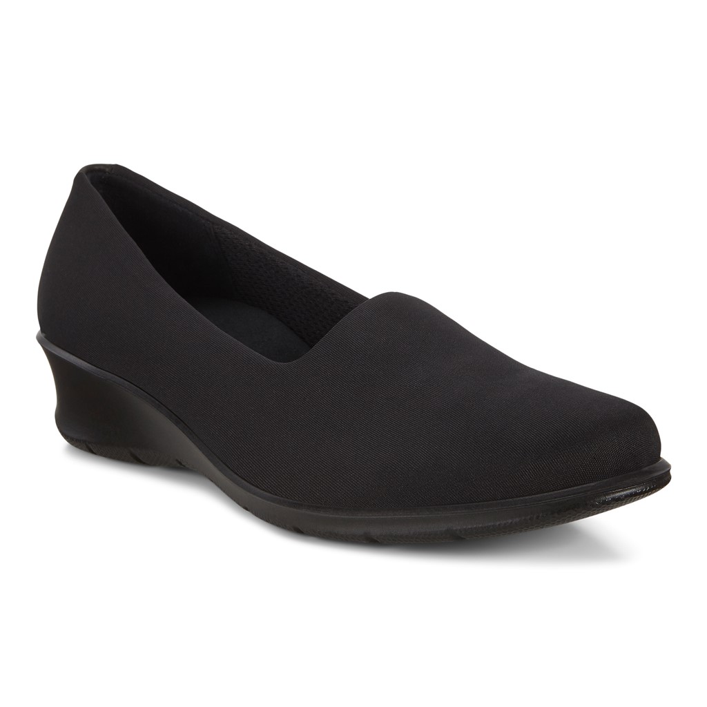ECCO Finola Black Black Textile Santiago