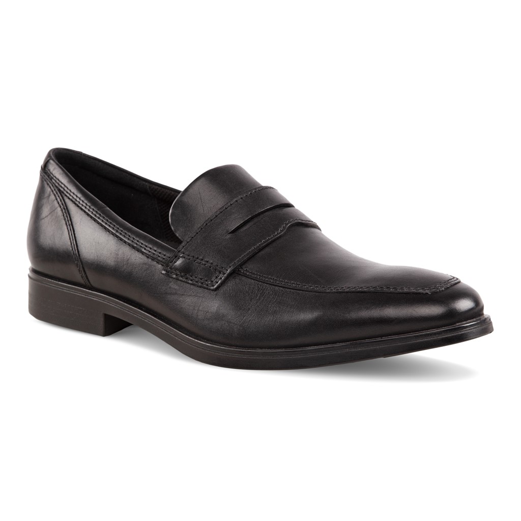 ECCO Queenstown Black Santiago POC