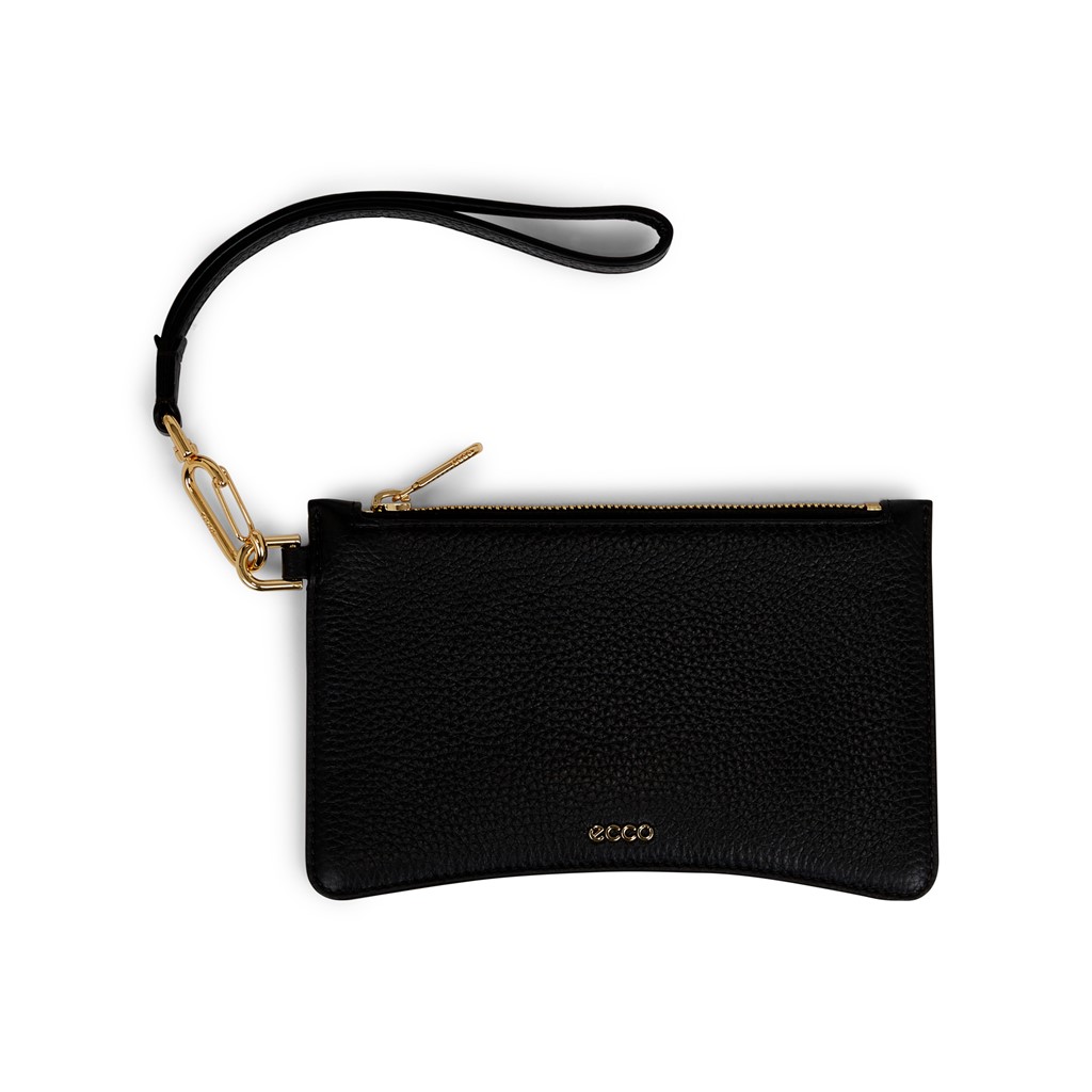 ECCO Wristlet Pebbled Leather