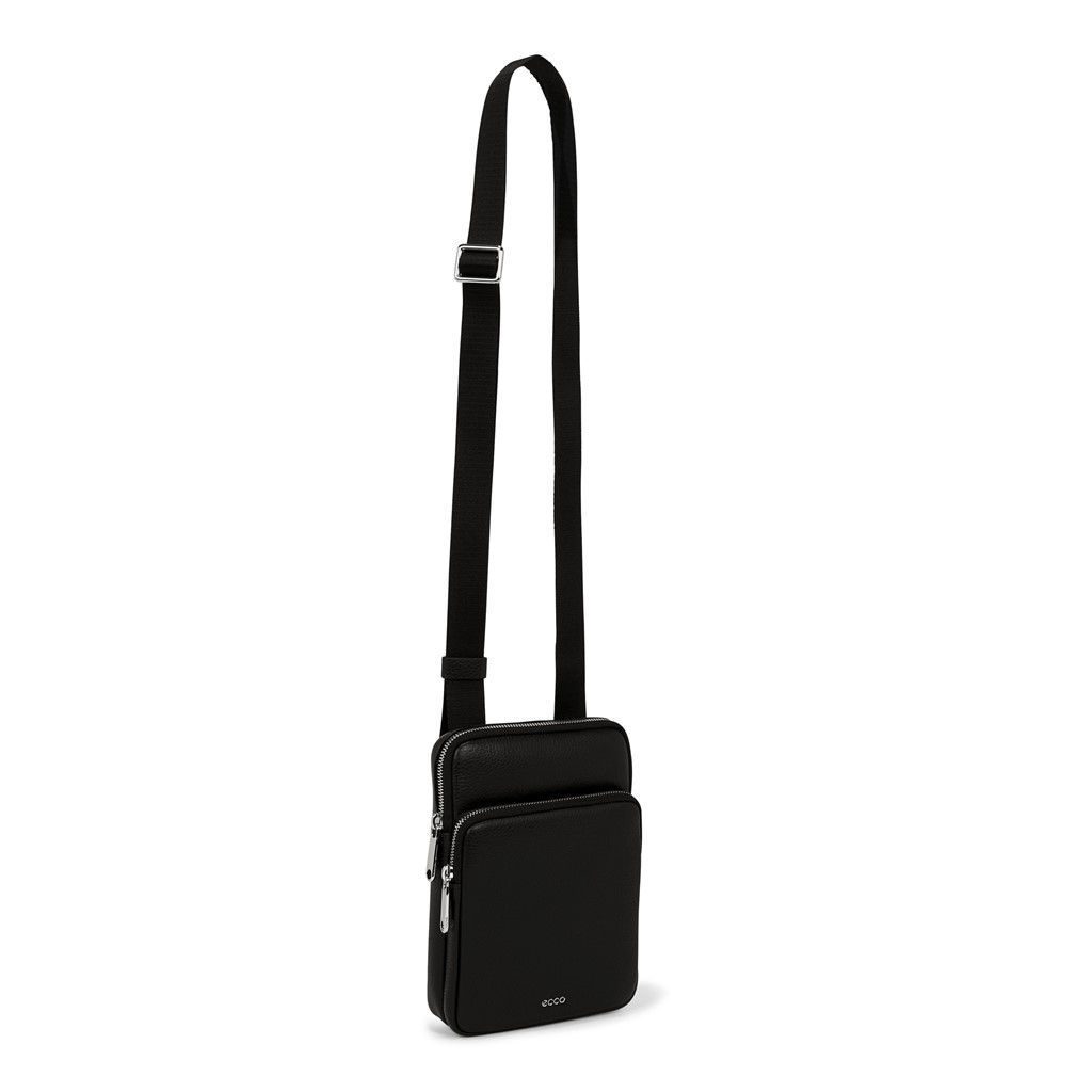 ECCO Flat Pouch Pebbled Leather