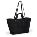 ECCO Tote M Jacquard Wave BLACK