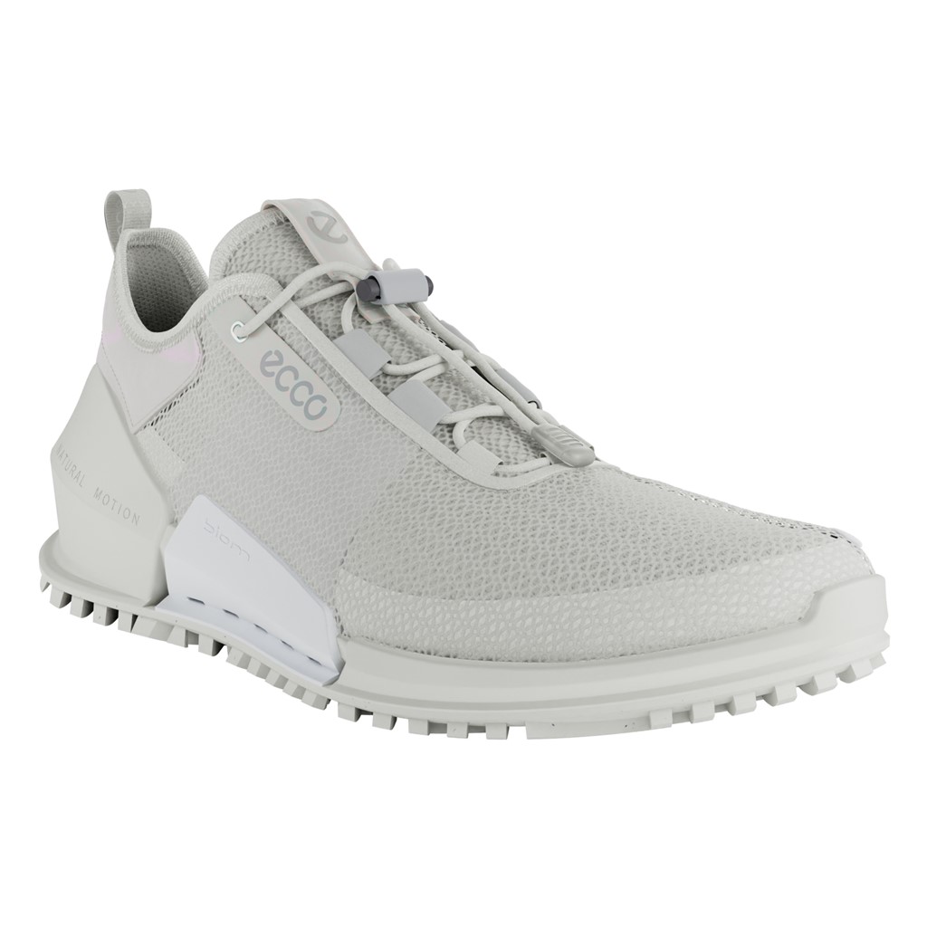 Biom 20 W White Pink Textile Text