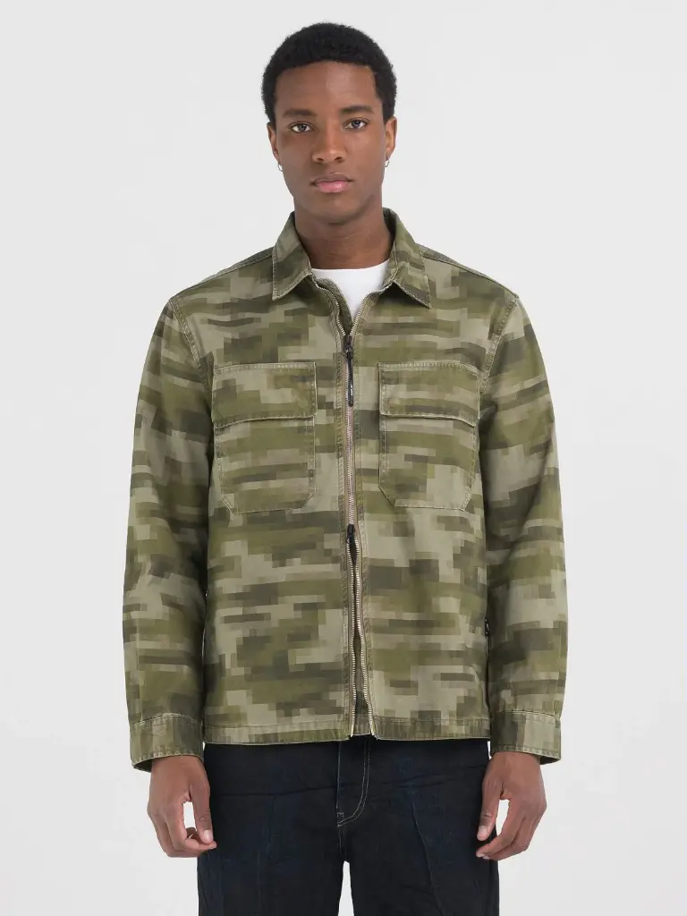 Camicia DIGITAL CAMO COTTON TWILL 