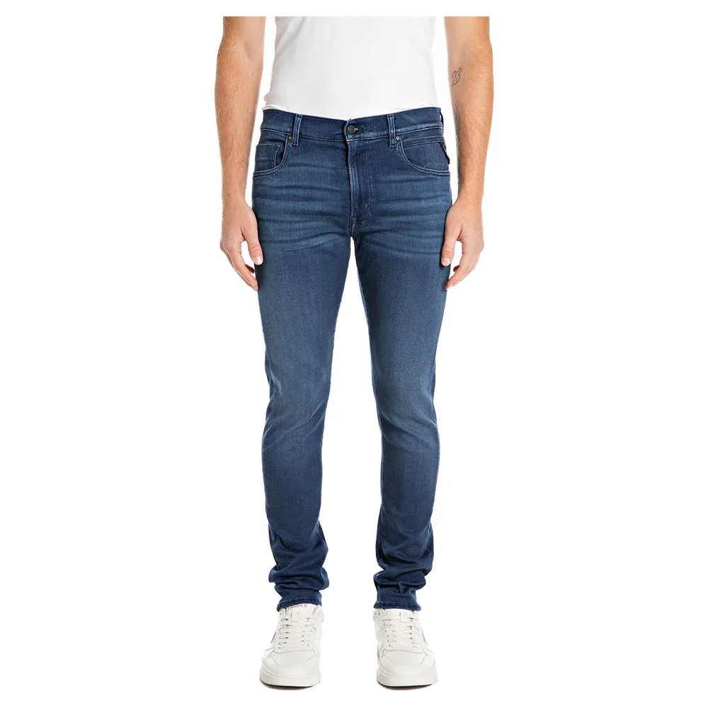 Pantalone 10 OZ SOFT HAND POWER STR.INDIGO DENIM 