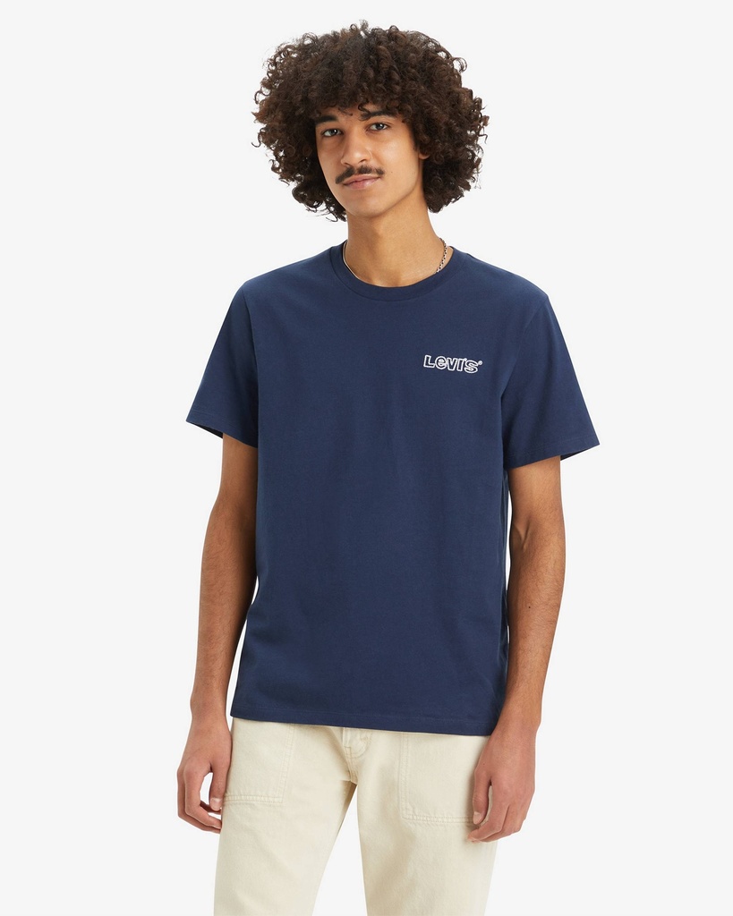 GRAPHIC CREWNECK TEE ROPE BATWING DRESS 