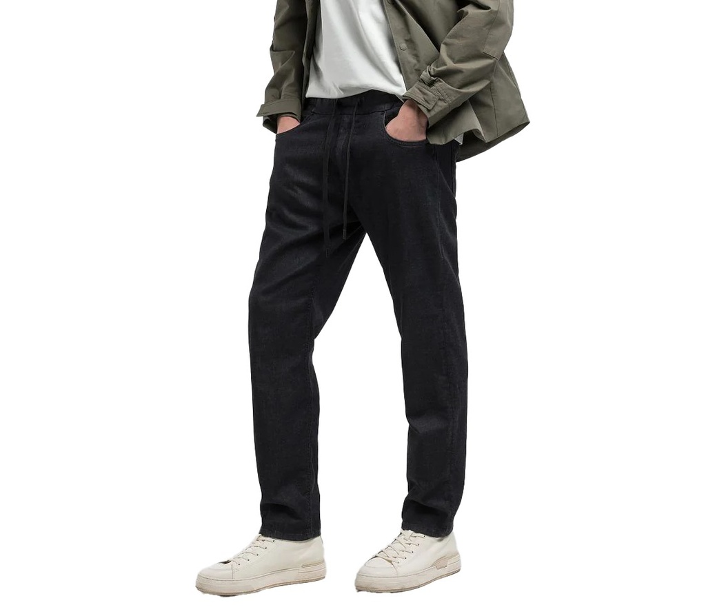 Pantalone 8 OZ SUPER SOFT STRETCH BLACK DENIM 