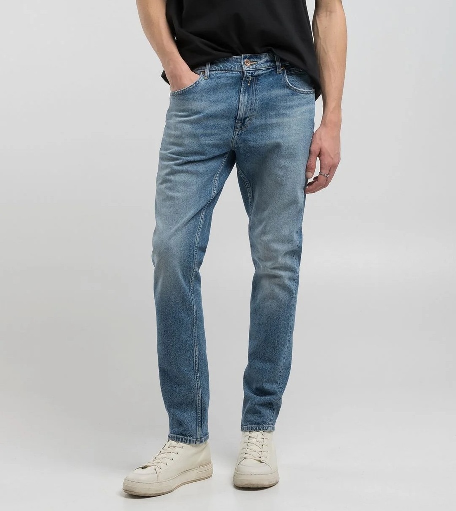 Pantalone 12 OZ RED CAST INDIGO COMFORT DENIM 