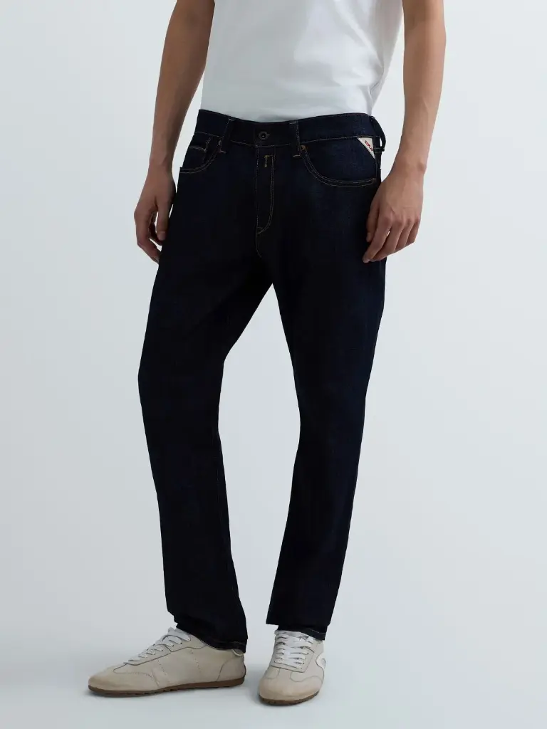Pantalone 11.5 OZ DEEP BLUE INDIGO STRETCH DENIM 