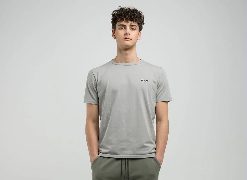 Cotton T-Shirt STRETCH COMPACT JERSEY 