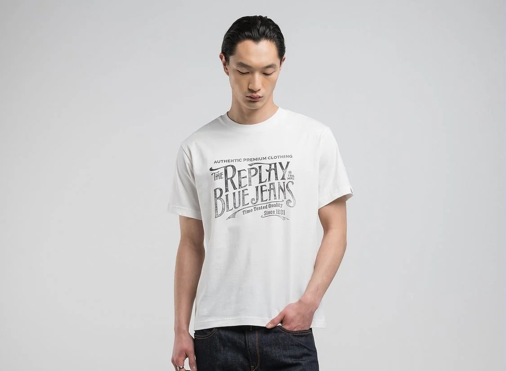 T-Shirt BASIC JERSEY 30/1 Regular-Fit with Print