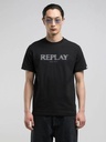 Replay T-Shirt BASIC JERSEY 30/1 with Blurry Lettering
