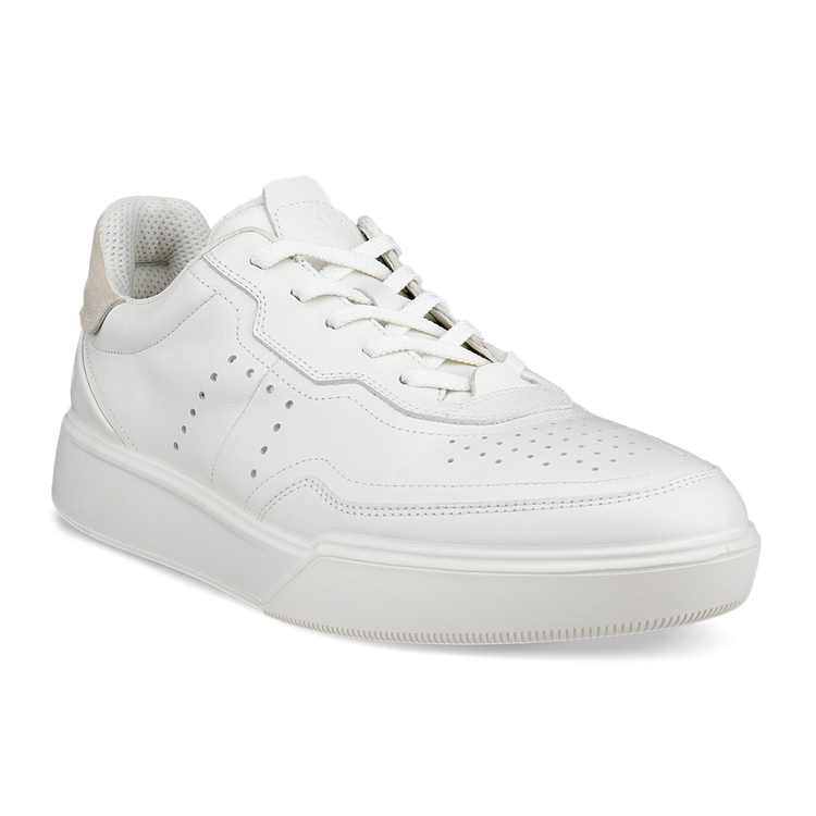 ECCO Street Court M White 
