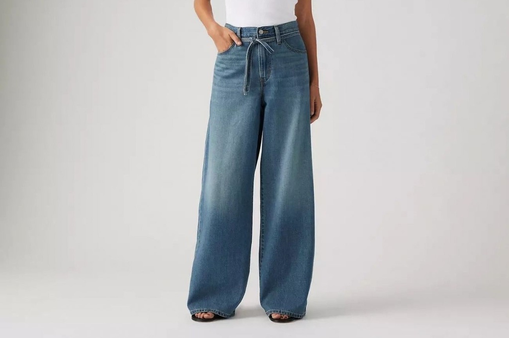 XL STRAIGHT MED INDIGO - WORN IN 