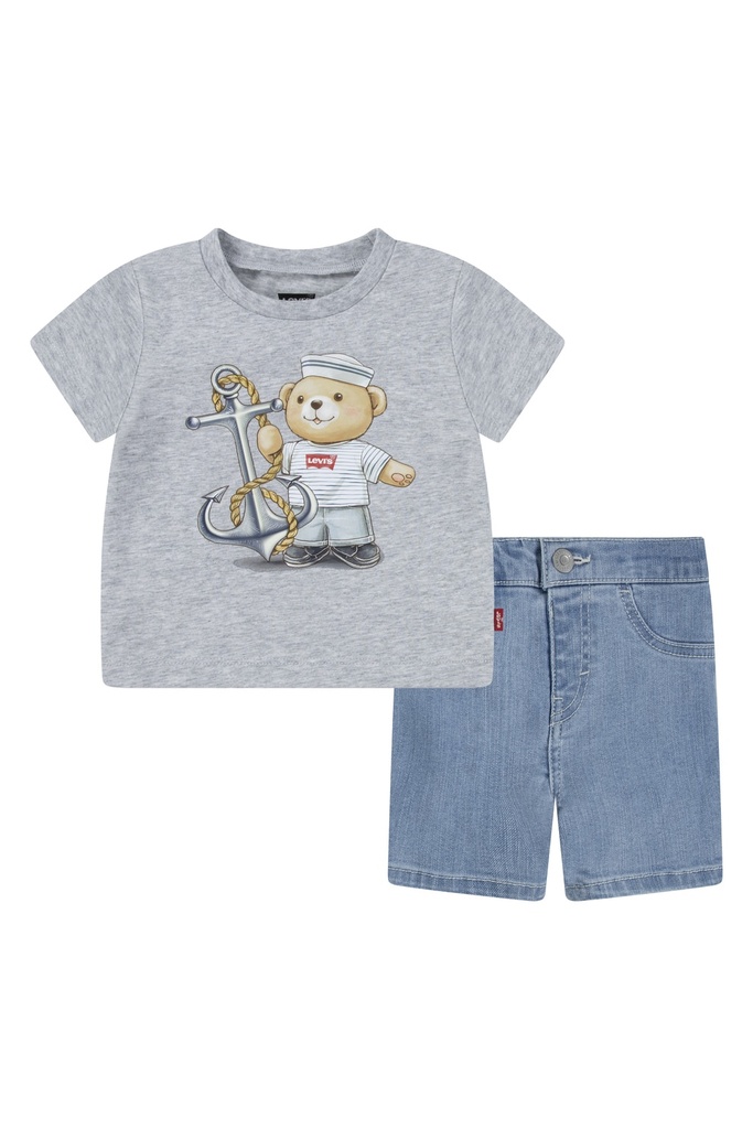 LVB LEVI ANCHOR TEE DENIM SET 