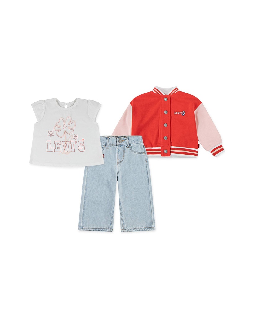 LVG BOMBER TEE AND WIDE PANT S 