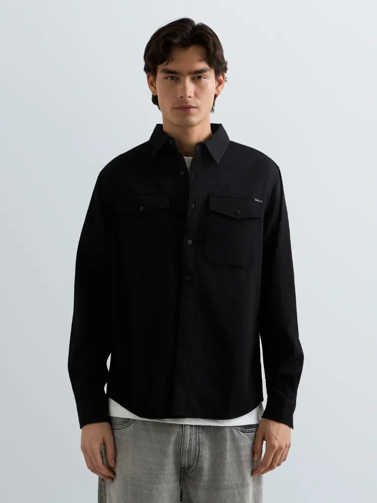 Camicia 6.5 OZ BLACK DENIM 