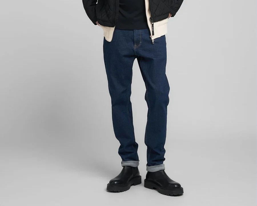 Pantalone 10.5 OZ DARK INDIGO SUPER STRETCH DENIM 