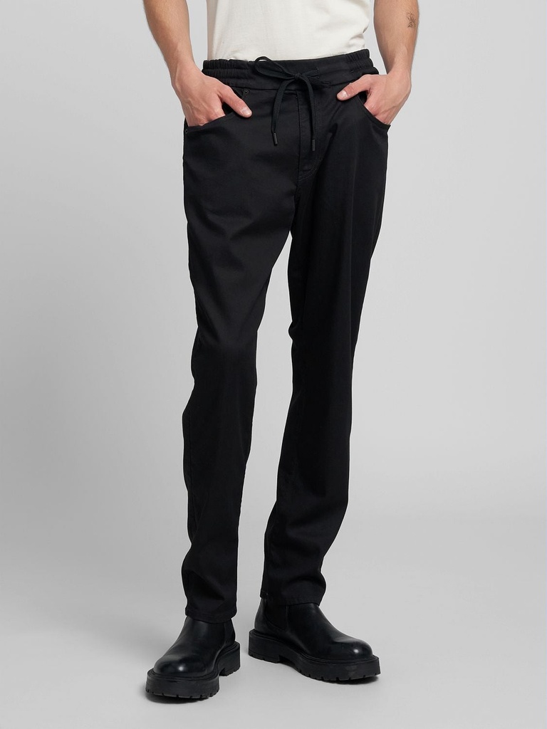 Pantalone 8 OZ SUPER SOFT STR.BLACK OD BLACK DENIM 
