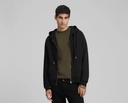 Felpa COTTON TERRY FLEECE FULL-ZIP HOODY WITH LOGO