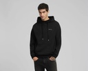 Felpa COTTON TERRY FLEECE SWEATSHIRT WITH EMBROIDERED LETTERING