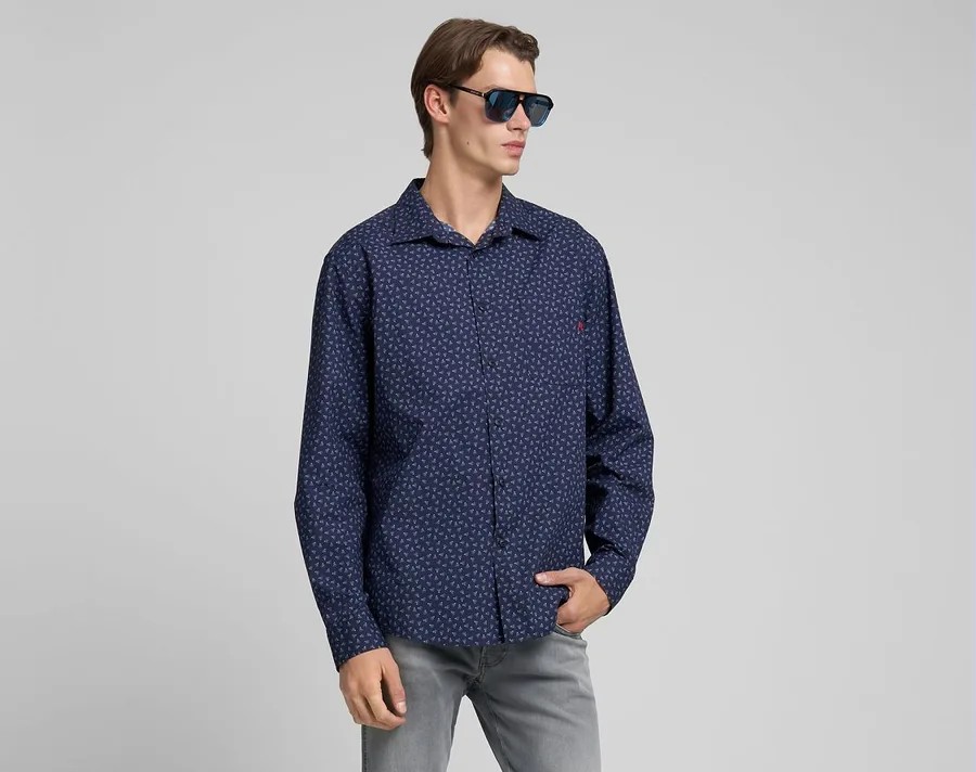 Camicia ALL OVER PRINTED POPELINE SHIRT