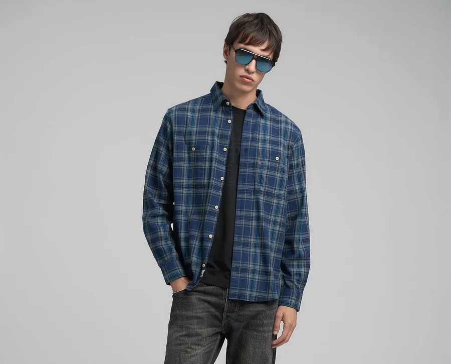 Camicia CHECKED COTTON TWILL  SHIRT