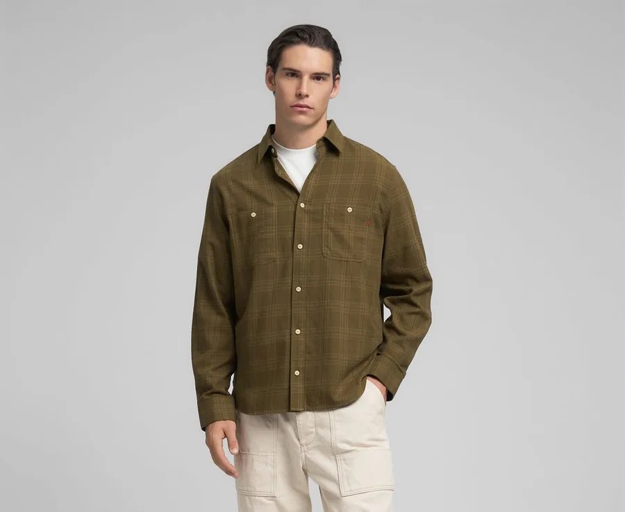 Camicia CHECKED COTTON SHIRT TWILL 