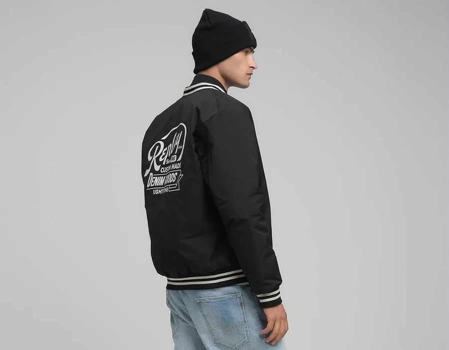 Giubbino POLYFINE TWILL BOMBER JACKET