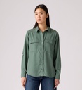 DOREEN UTILITY SHIRT DARK FOREST 
