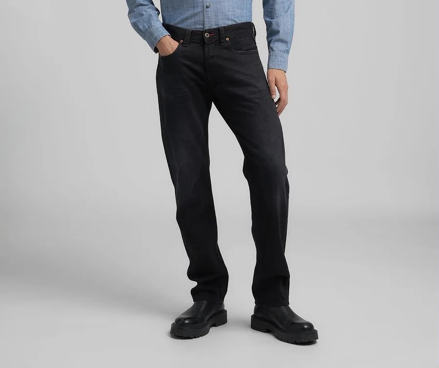 Pantalone 11.5 OZ RECYCLED BLACK COTTON DENIM 098 