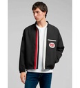 Giubbino POLY FINE TWILL JACKET WITH CONTRASTING DETAILS