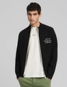 HIGH-NECK FULL-ZIP KNIT SWEATSHIRT - 12 gg 