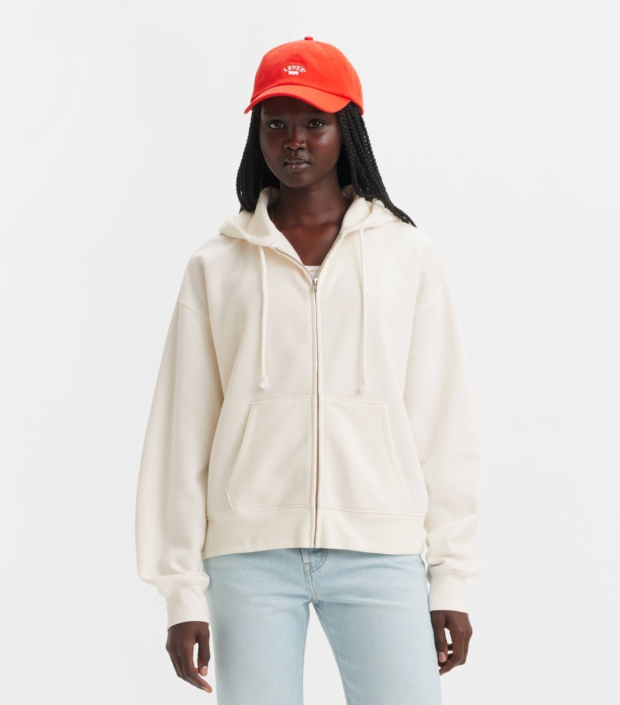 EVERYDAY ZIP HOODIE ORBIT HEATHER GRAY 