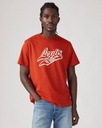 LEVI’S MEN’S SS RELAXED FIT TEE REDS