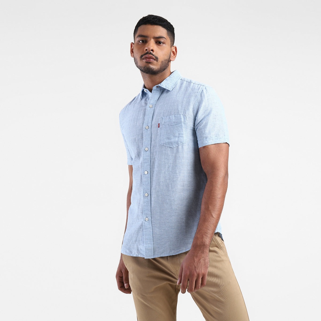 SHORT SLEEVE SUNSET POCKET SHIRT