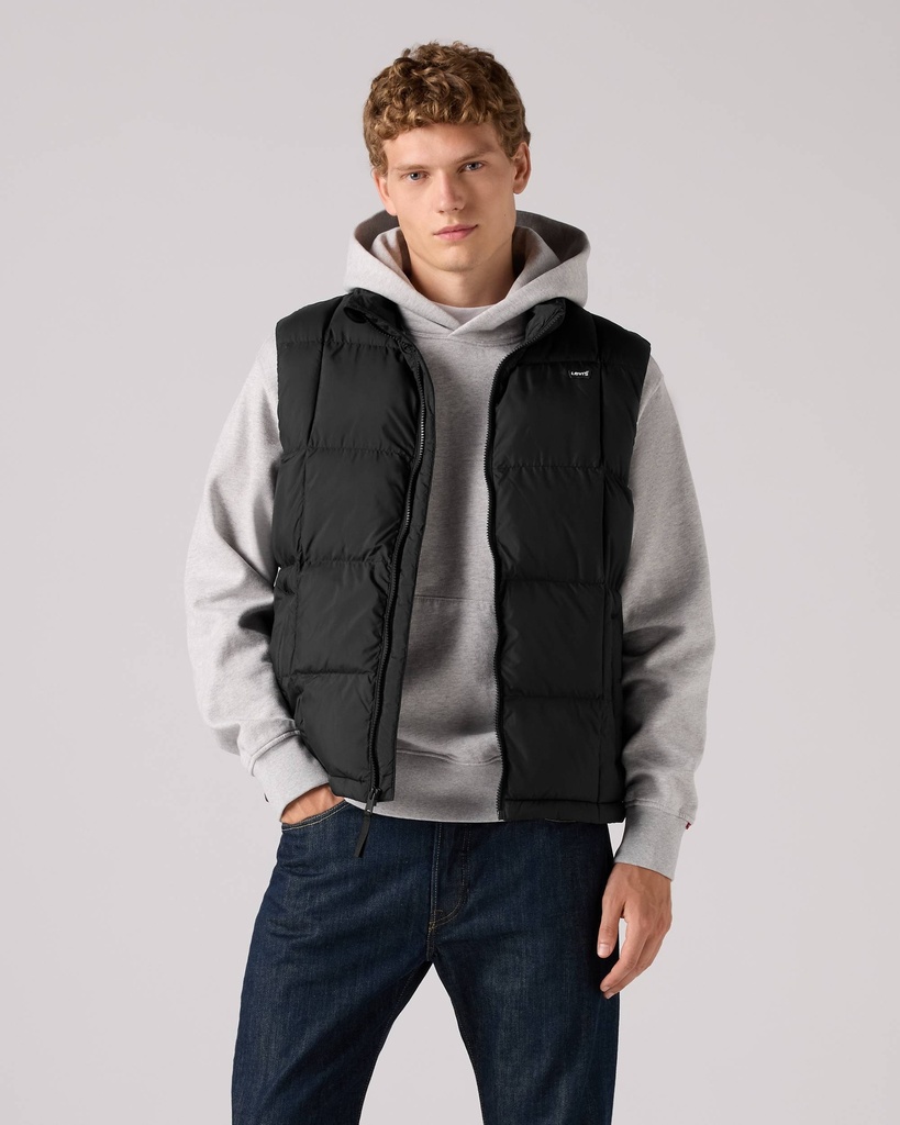 PIEDMONT PUFFER VEST BLACKS 