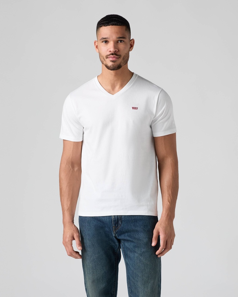 LEVIS ORIGINAL HOUSEMARK V-NECK TEE