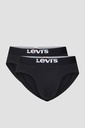LEVIS MEN SOLID BASIC BRIEF ORGANIC CO 2P 