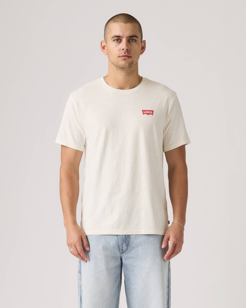 SS RELAXED FIT TEE LS CO LASSO EGRET 
