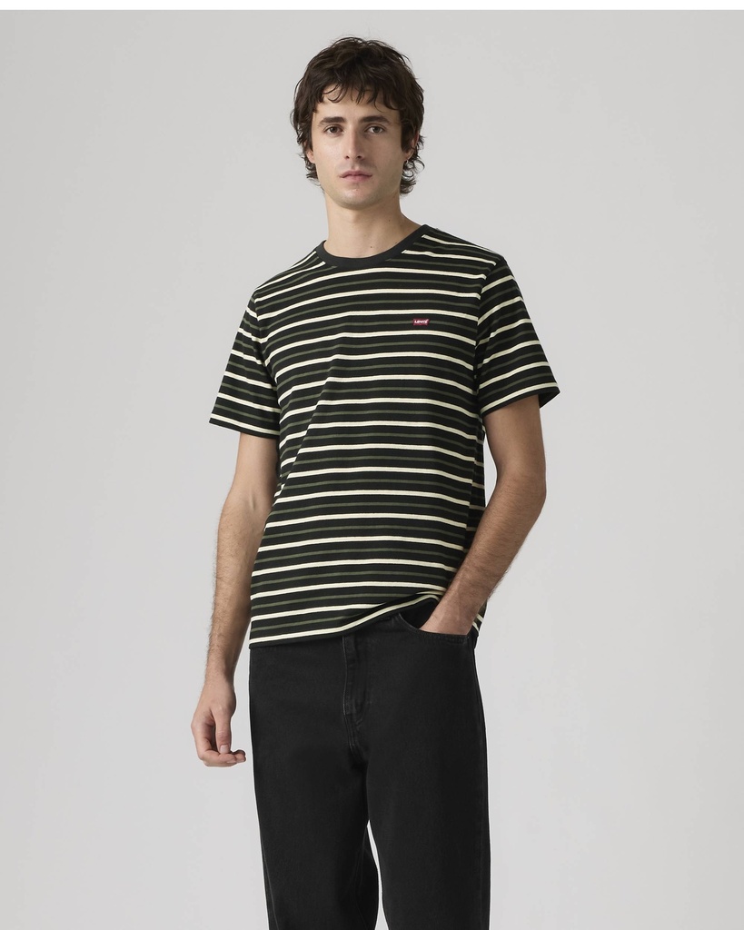 LEVI’S MEN’S SS ORIGINAL HM TEE ANDOR STRIPE  