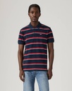LEVIS HM POLO ALDEN STRIPE NAVY BLAZER 
