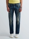 Pantalone 12 OZ DEEP BLUE POWER STRETCH DENIM DARK BLUE 