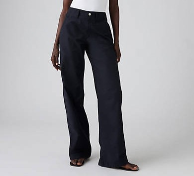 Levis 90S STRAIGHT Women's Pants BLACKS 